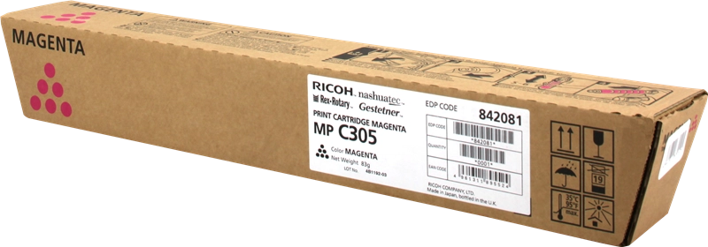 Ricoh 842081 cartuccia toner 1 pz Originale Magenta