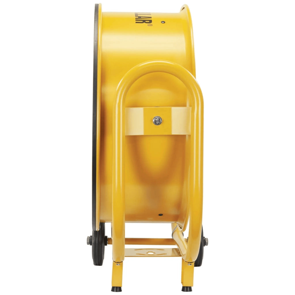 Ventilatore Industriale Caterpillar HVD24-AC Ø60 cm CT007 1800W con Ruote e Maniglie, 3 Velocità, Montaggio Parete/Soffitto, Airflow 183 m³/min