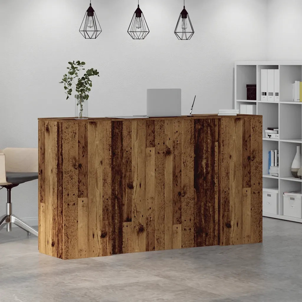 Banco Reception Legno Antico 180x50x103,5 cm Legno Multistrato 3324176