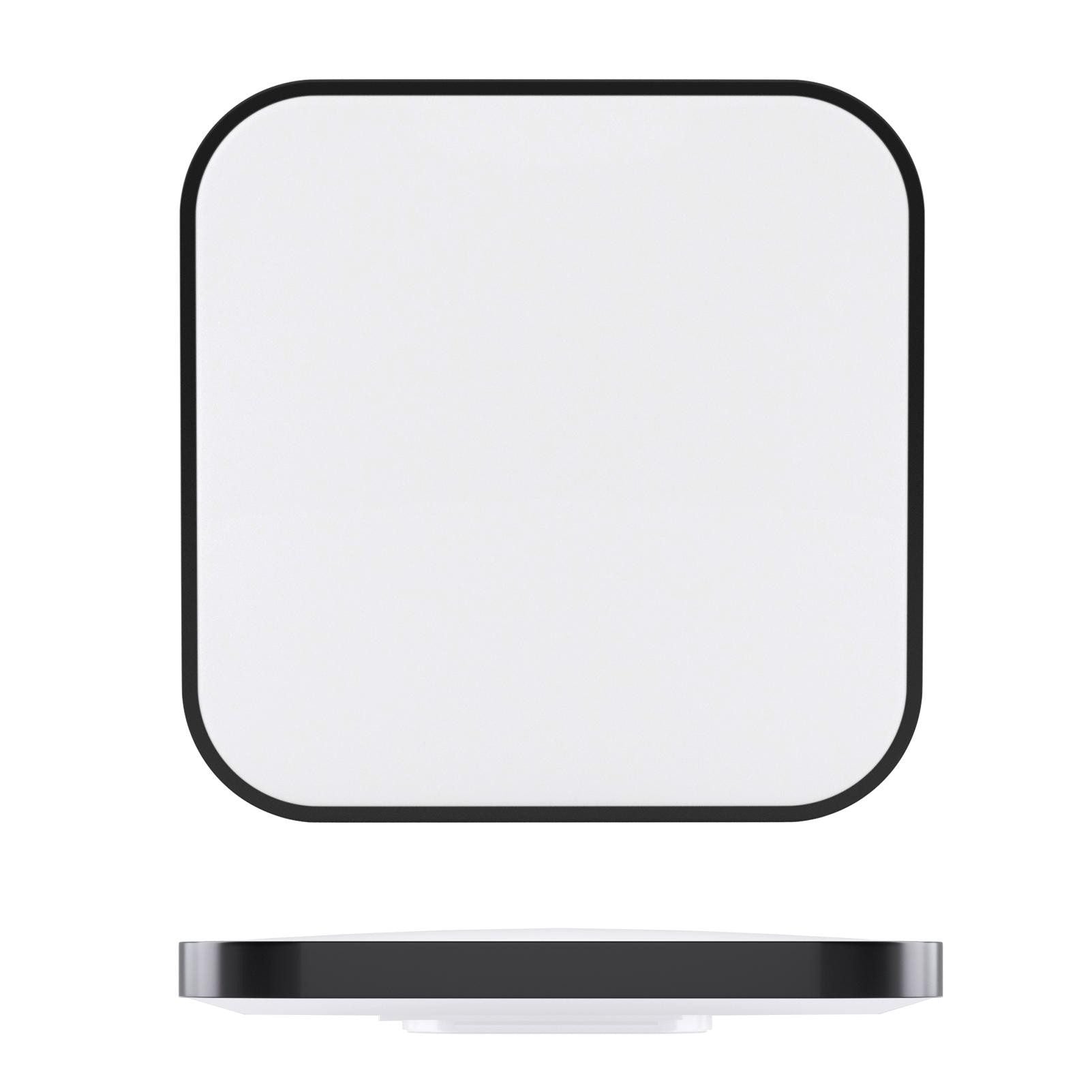 ZMH Lampada da soffitto plafoniera LED quadrata piatta 27cm 19W per camera letto corridoio