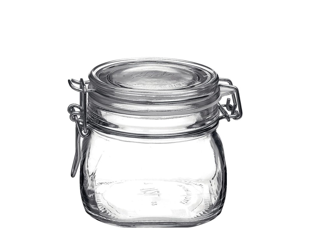 Bormioli Rocco Vaso Vetro Fido con Tappo Ermetico 0,5 lt