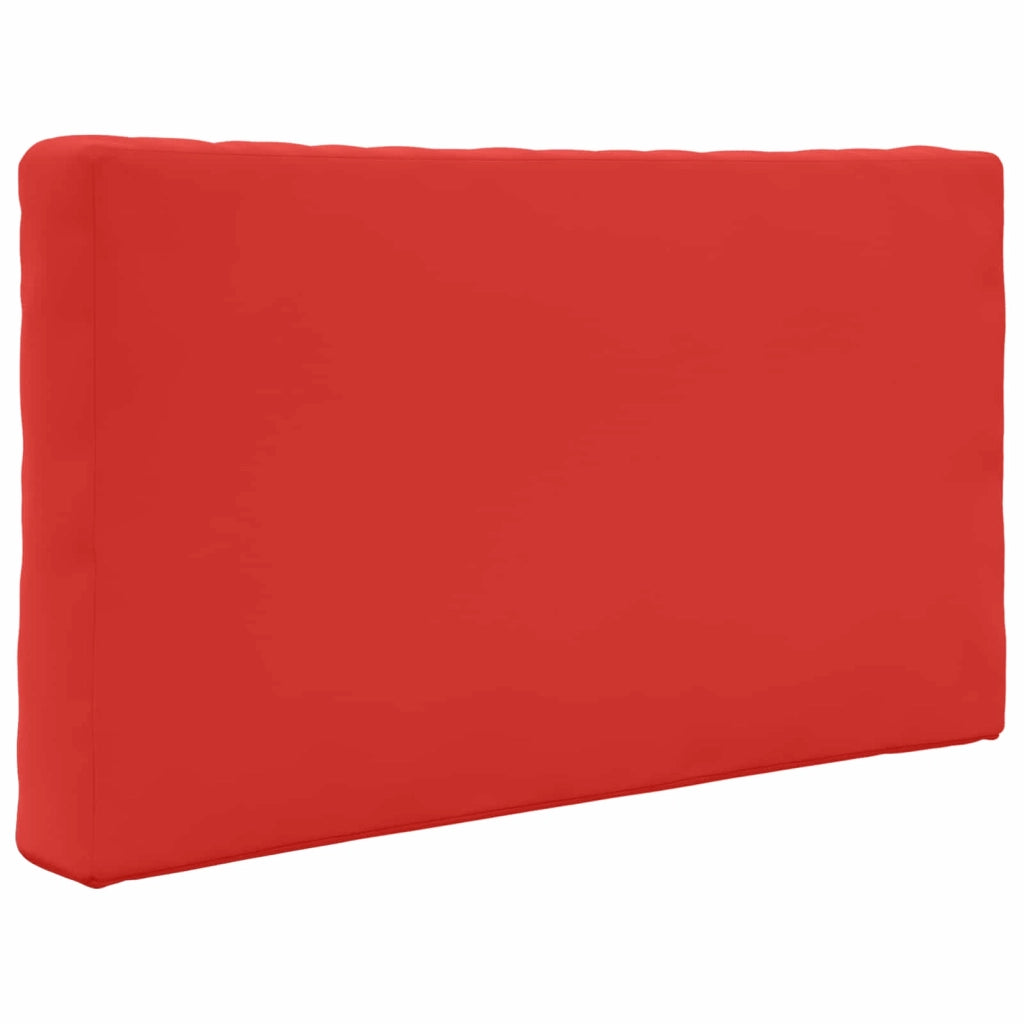 Cuscino per divano da esterno 2 pcs Rosso Poliestere 900835