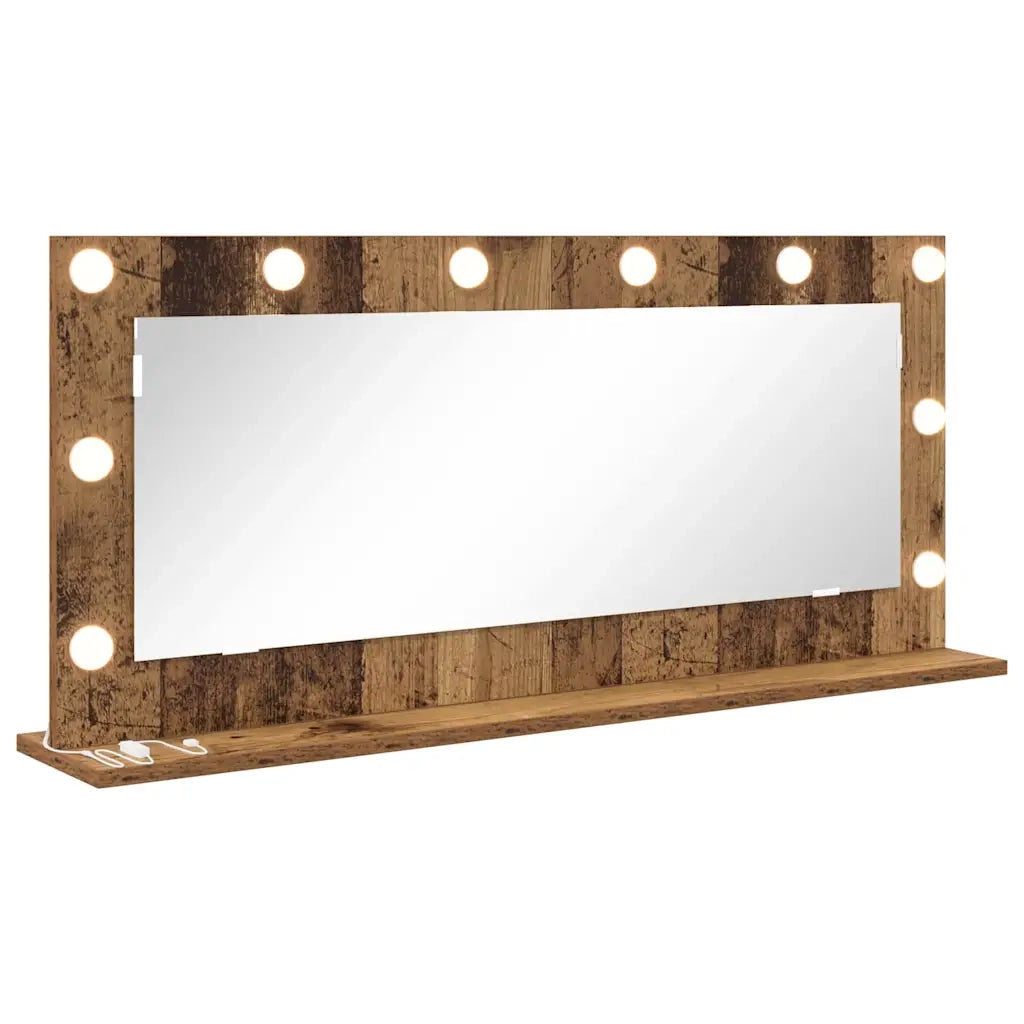 Specchio da Vanit¨¤-Specchio da Trucco Legno vecchio 100 x 45 x 18 cm