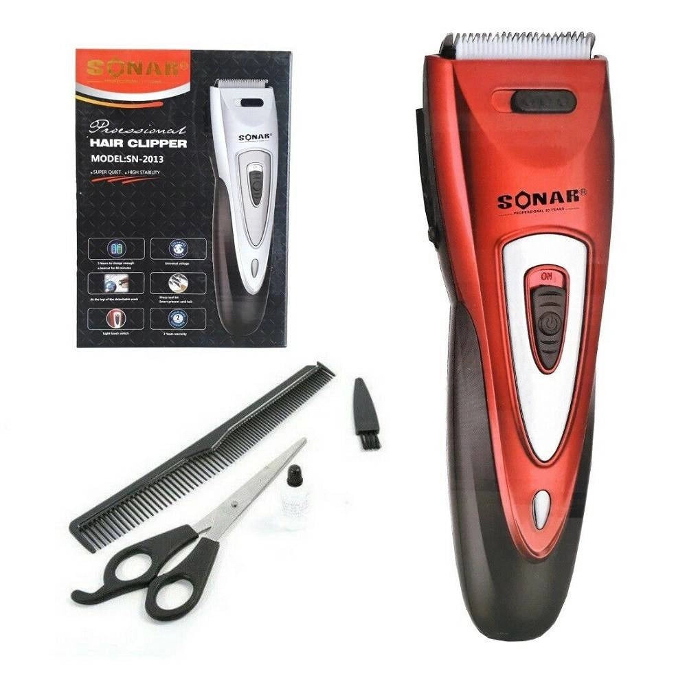 Trade Shop - Rasoio Elettrico Regola Barba Taglia Capelli Batteria Ricaricabile Sn-2013 -