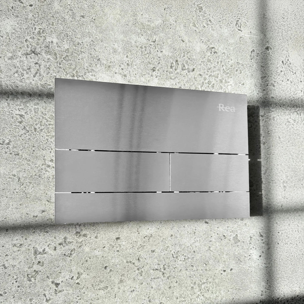 Pulsante Per Supporto Set Da Incasso Wc K011a-q Rea T Brush Steel