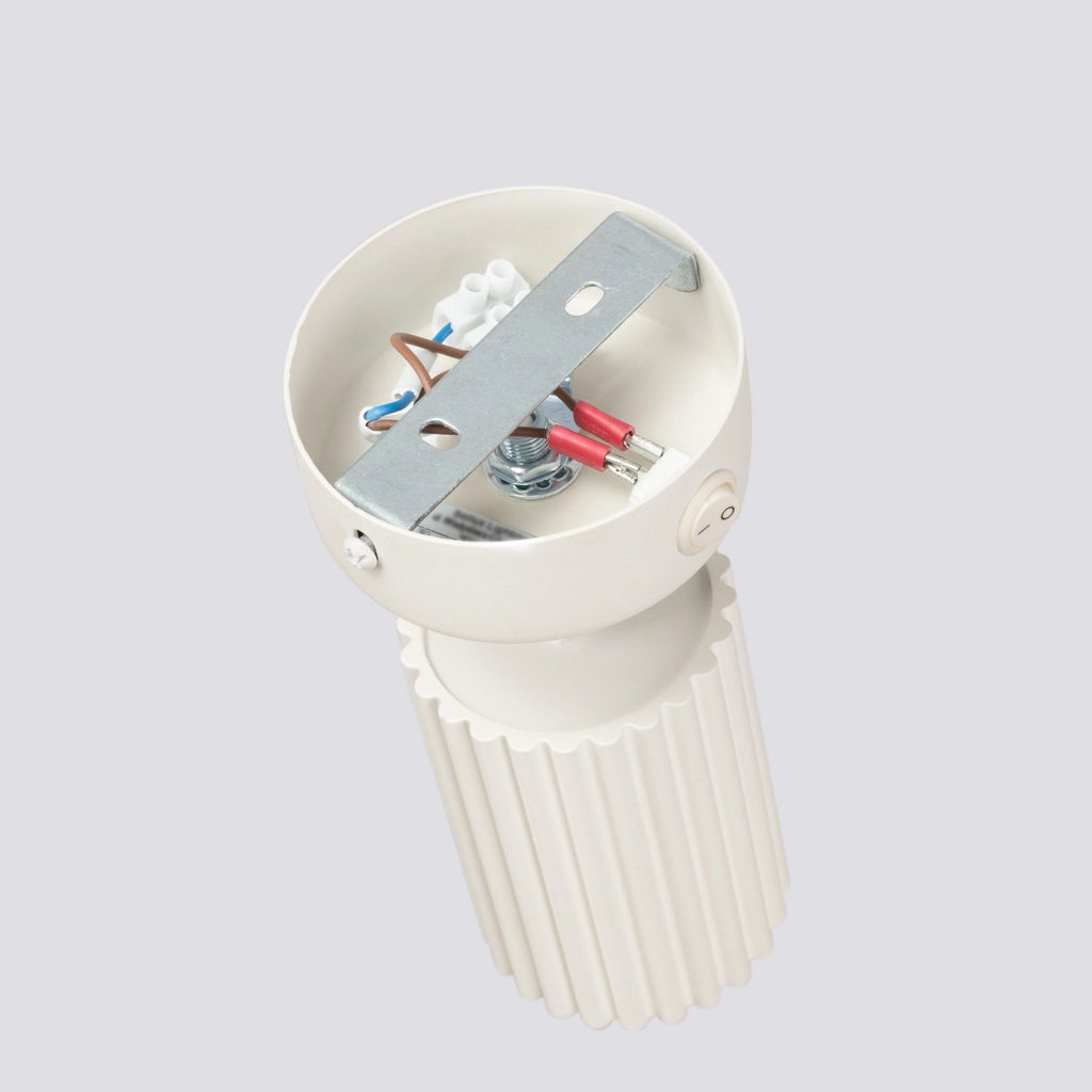 Applique beige moderna orientabile con interruttore GU10 Pure Lume
