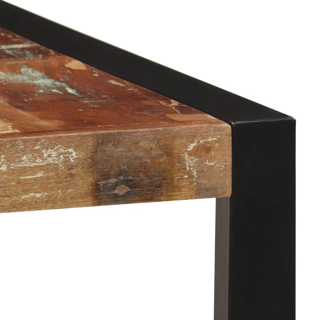 Tavolo da Pranzo 160x80x75 cm in Legno Massello di Recupero 247418