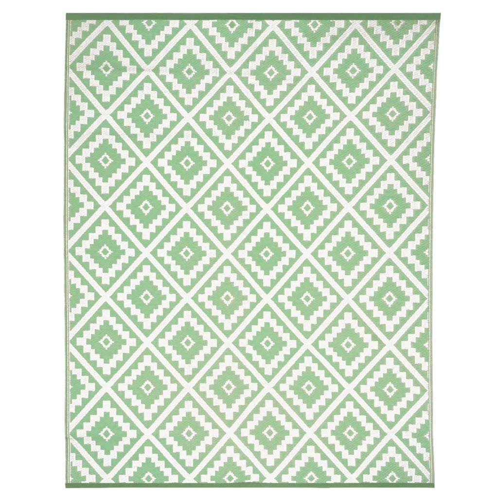 IDMarket - Tappeto per esterni BAHAMAS verde salvia 180 x 280 CM