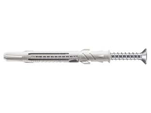 TASSELLO IN NYLON PROLUNGATO CON VITE TORX TSP T88/V- - ø mm.8x80 - 50 pezzi ELEMATIC