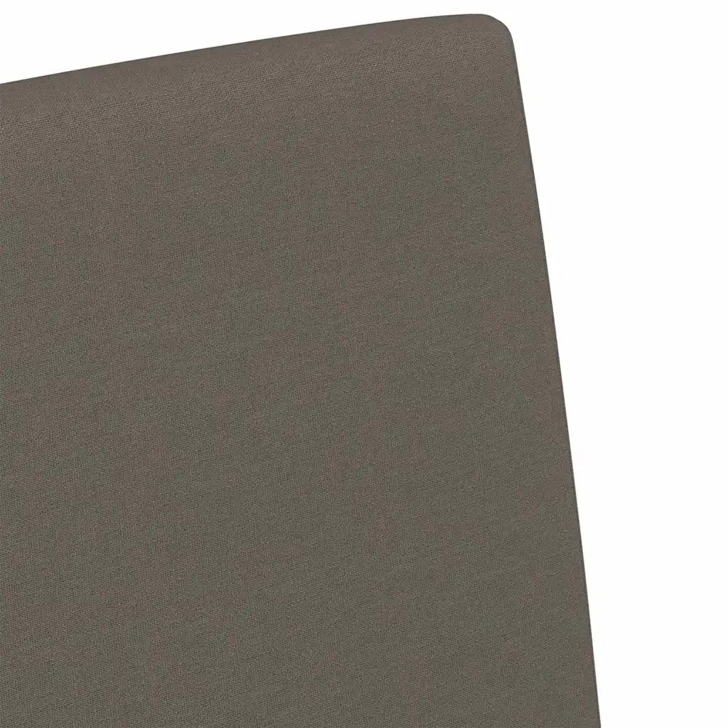 Sedie da pranzo 2 pcs Grigio chiaro 57 x 67 x 95 cm Tela 42017901