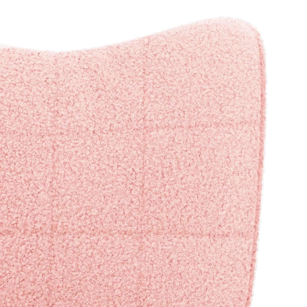 Divano Sedia-Poltrona Rosa 62 x 67 x 95,5 cm Tessuto Sherpa