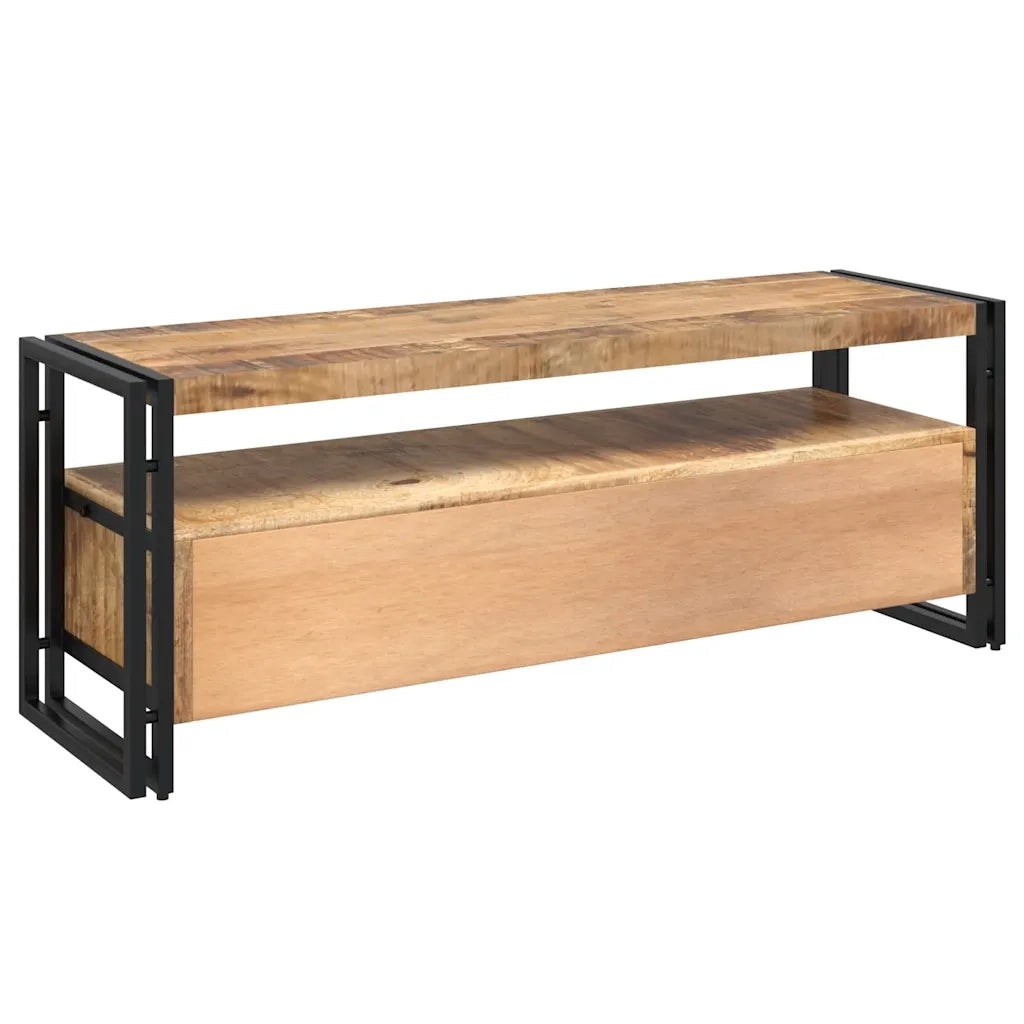 Mobile Porta TV 120x35x45 cm Legno Massello di Mango 247402