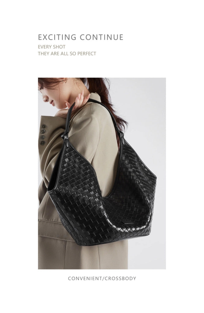 Borse da donna in vera pelle, nere