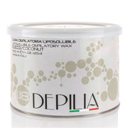 Trade Shop - Barattolo Cera Depilatoria Liposolubile Cocco 1.18 400ml Ceretta Depilazione -