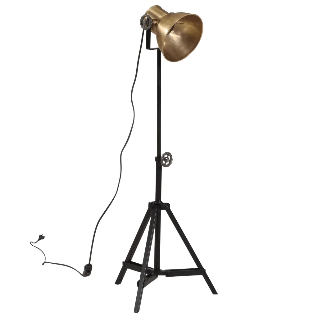 Lampada da Terra 25 W Ottone Anticato 35x35x65/95 cm E27 CFW4142013