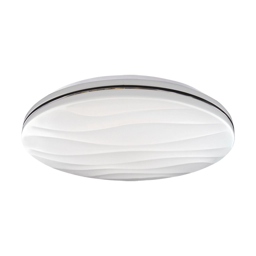 Plafoniera bagno tonda bianca LED 19W 4000K IP44 Struhm