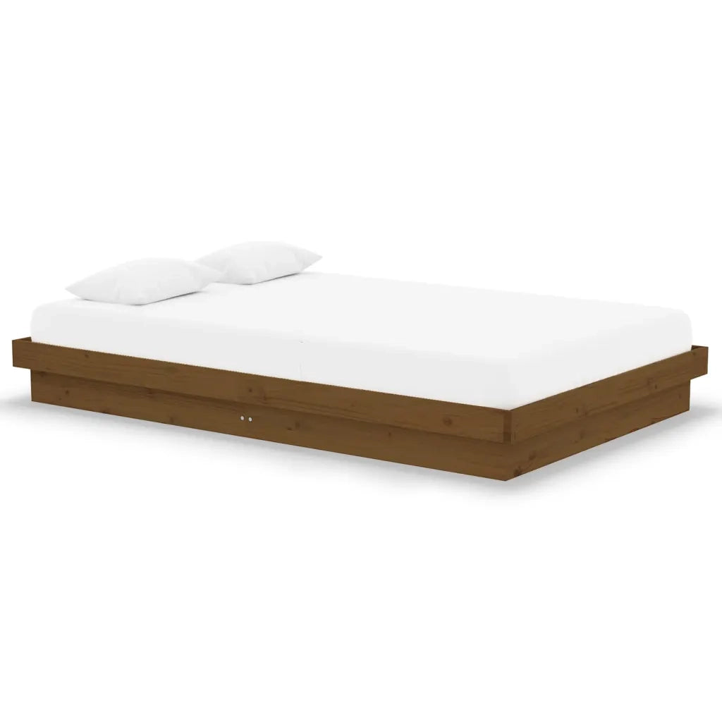 Giroletto senza Materasso Ambra Small Double in Legno Massello