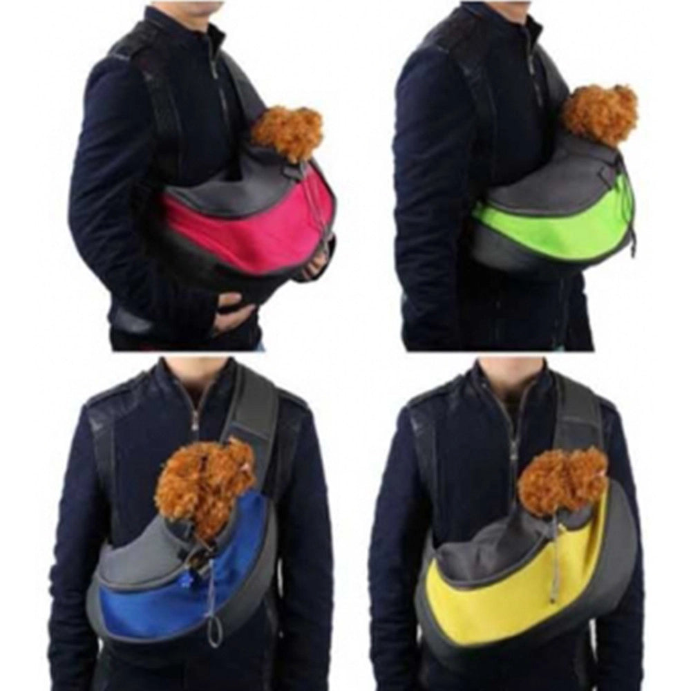 Trade Shop - Trasportino Tracolla Mono Spalla Cane Gatto Marsupio Passeggio Marsupio Borsa -