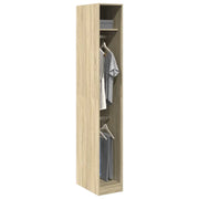 Armadio Rovere Sonoma 30x50x200 cm in Legno Multistrato