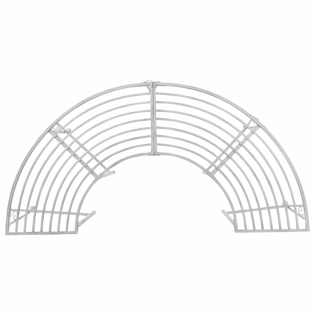 Panchina per Alberi 4-Numero di posti 160 x 80 x 44 cm Acciaio 42029512