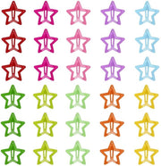 Haarsieraad 30 pezzi - Spille per capelli con stelle - Spille per capelli colorate - Spille per capelli luminose - Spilla per capelli metallica - Spilla per capelli a motivi animali