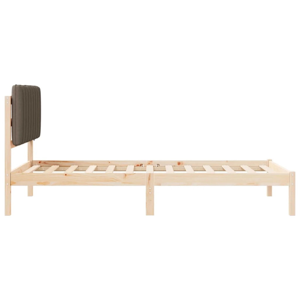 Letto con Testiera Rivestita Talpa 100 x 200 cm 878072