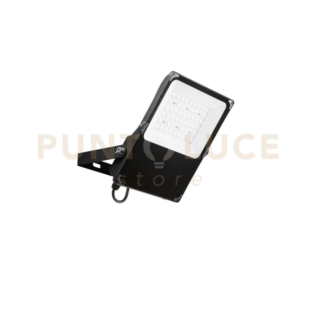 PROIETTORE LED GIOVE NERO 100W 15670LM 6000K IP66 27,8X5,2X36,4CM