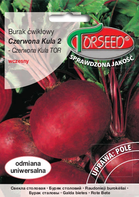 Barbabietola rossa Czerwona Kula 2 15g