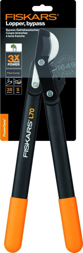 Fiskars TRONCARAMI POWERGEAR BYPASS UNCINO L70 cm. 45