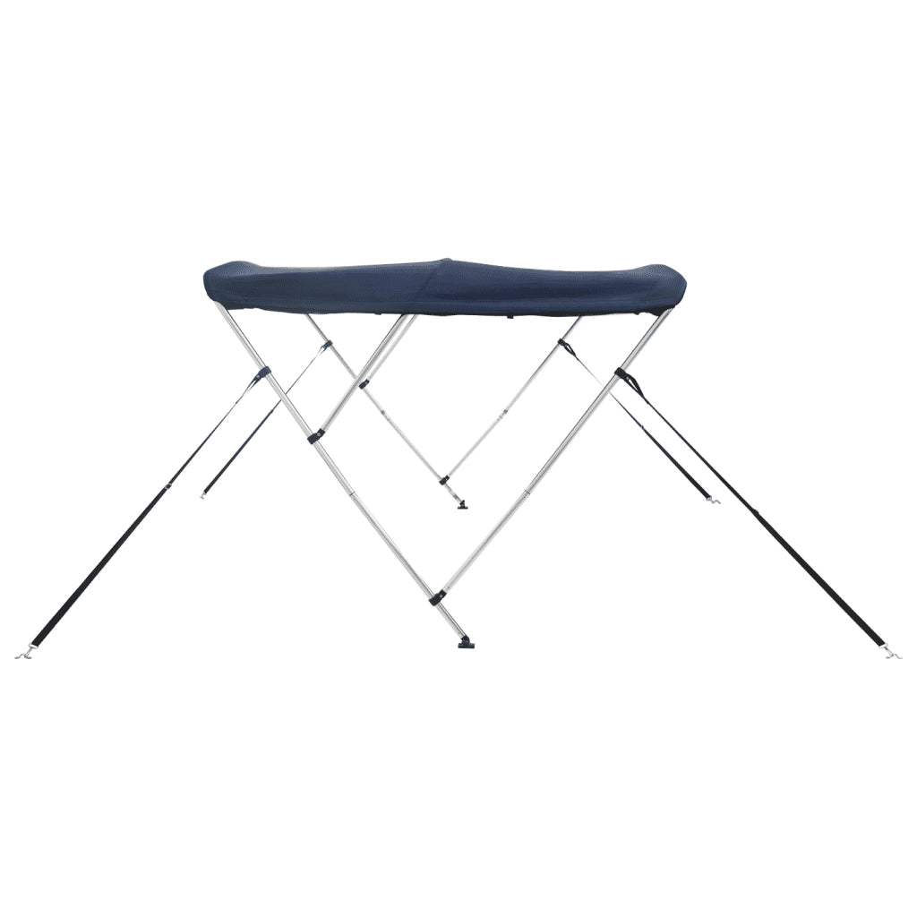 Bimini di Prua Pareti Laterali Rete 3 Archi 183x(154-167)x137cm 94843