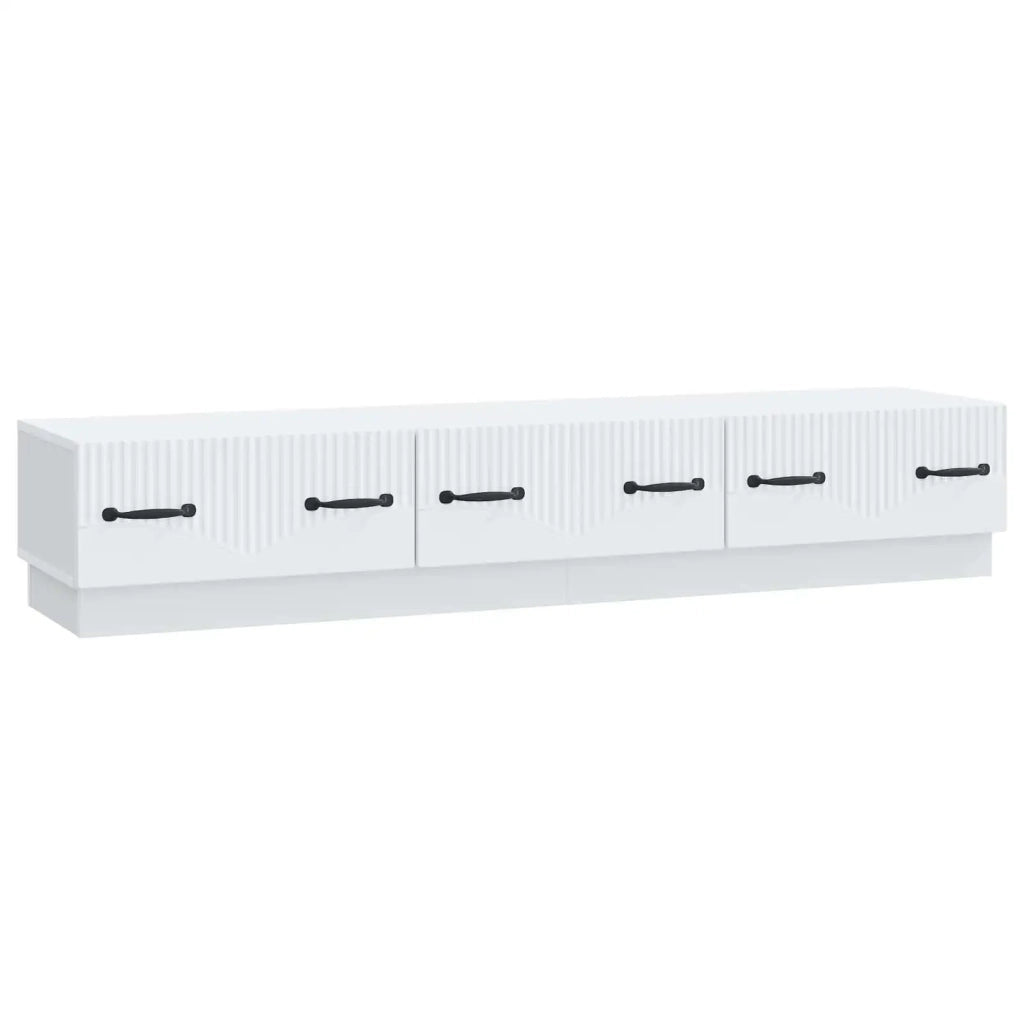 Mobile TV Bianco 147 x 34,5 x 27 cm Legno ingegnerizzato 895395
