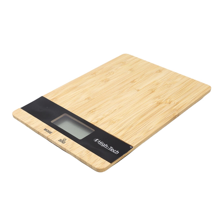 HIGH-TECH BILANCIA BAMBOO DIGITALE CON CAPACITÀ MASSIMA DI 5 KG MARRONE