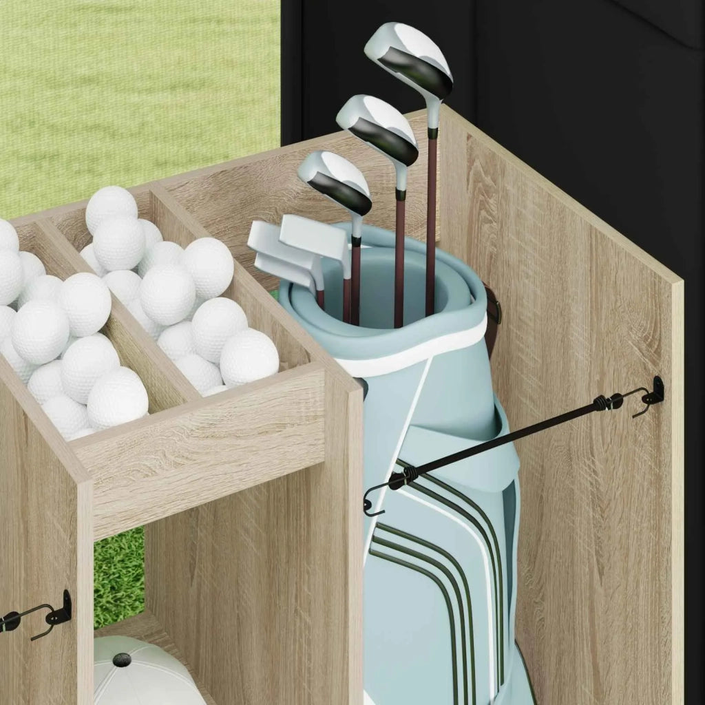 Armadio per Golf Tinta unita Rovere Sonoma 102 x 45 x 85,5 cm CFW3600257