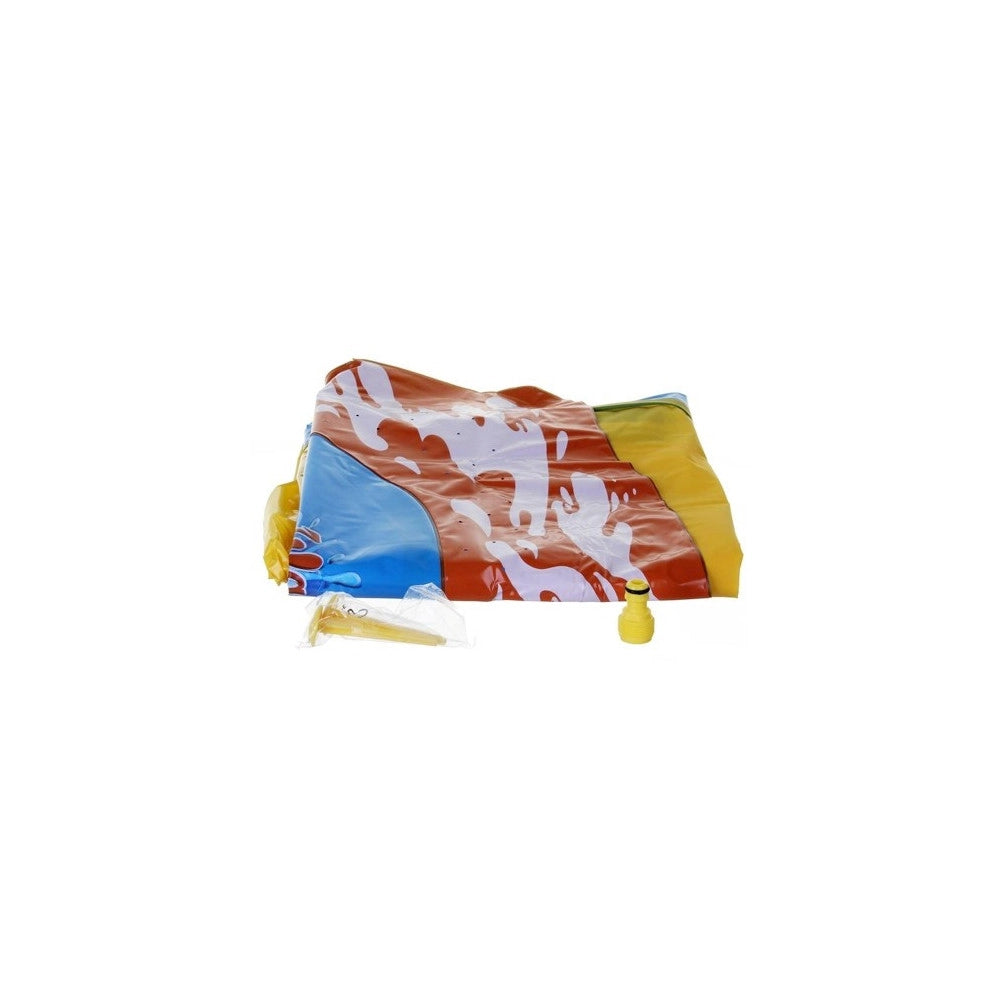 Trade Shop - Acqua Scivolo Ferroviario 488 X 71 Cm Gioco Piscina Esterno Giardino Water Zone -