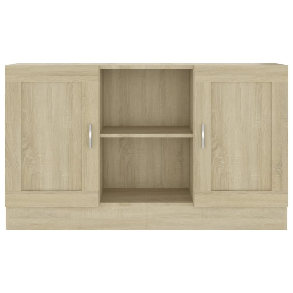 Credenza cassettiera cassettiera mobile contenitore organizer cucina soggiorno soggiorno Sonoma 120 x 30,5 x 70 cm derivati ​​del legno marrone 02_0031491