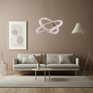 Lampada Led Ms011-cp Rose Gold 59cm