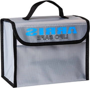 Borsa di Stoccaggio Esplosione-Proof Fuocherispettore Idrografia Grande Tote per Batteria Drone 215x155x115mm