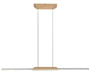 Lampada a sospensione LED 26W 4000K faggio Rabalux Tamur