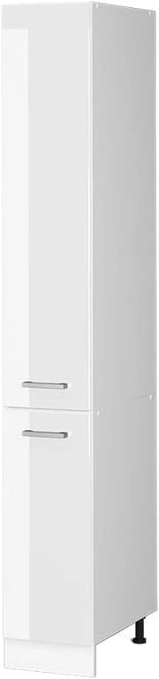 Armadio da farmacia R-Line, Bianco lucido, 30 cm, per la libera combinazione all'interno di sistemi cucina modulari