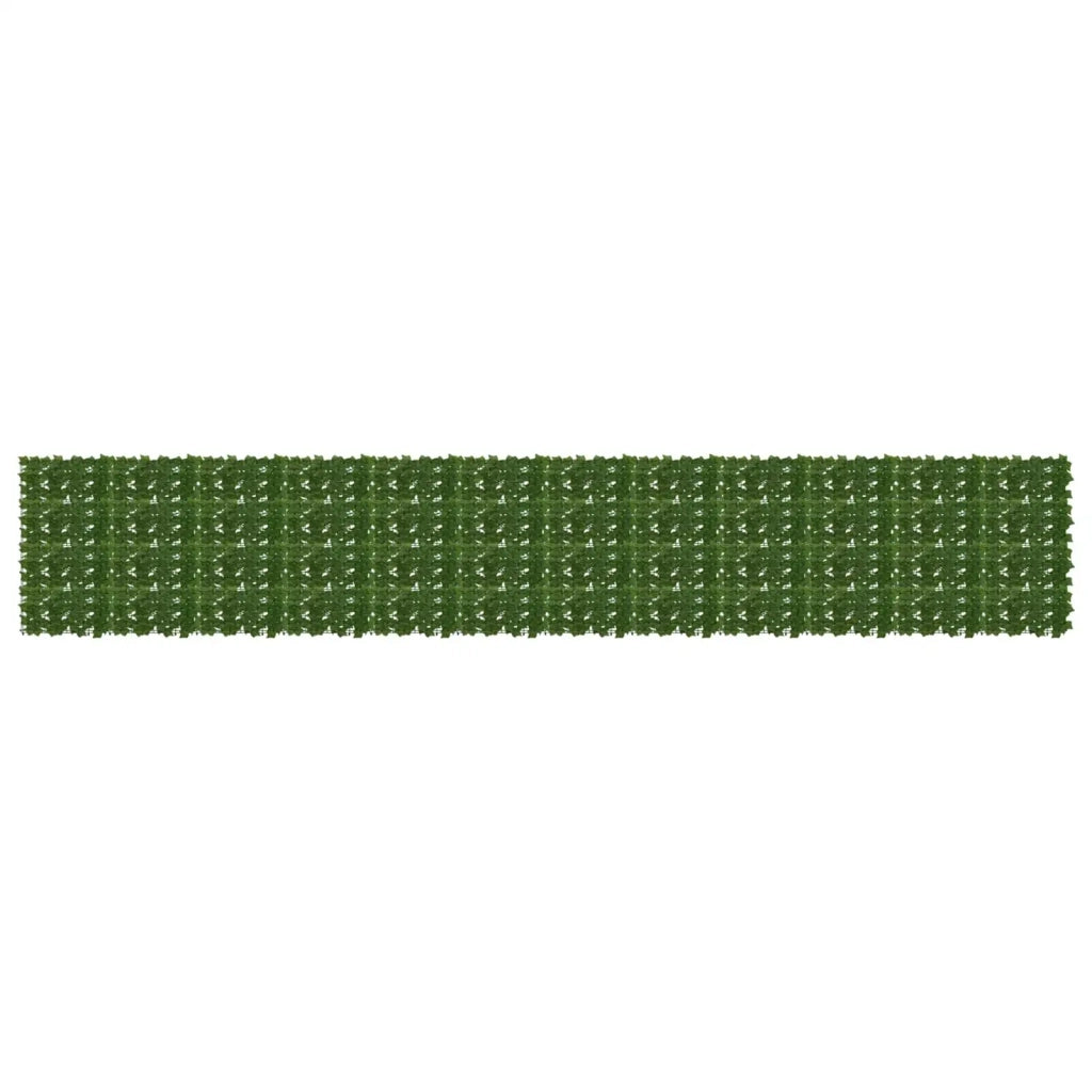 Schermo per balcone con foglie Verde 600 x 100 cm