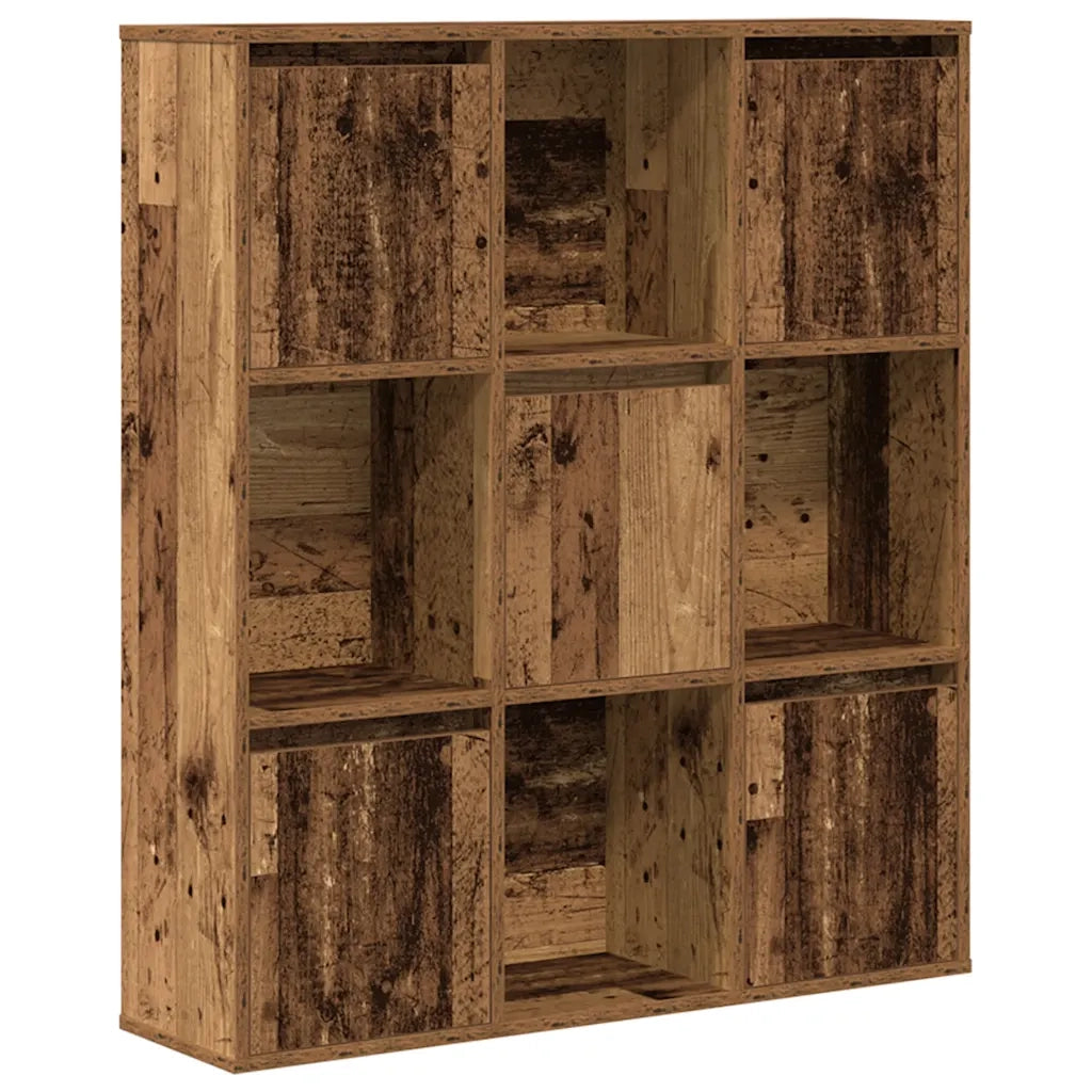 Libreria Legno Vecchio 89x24x101,5 cm in Legno Multistrato 860407