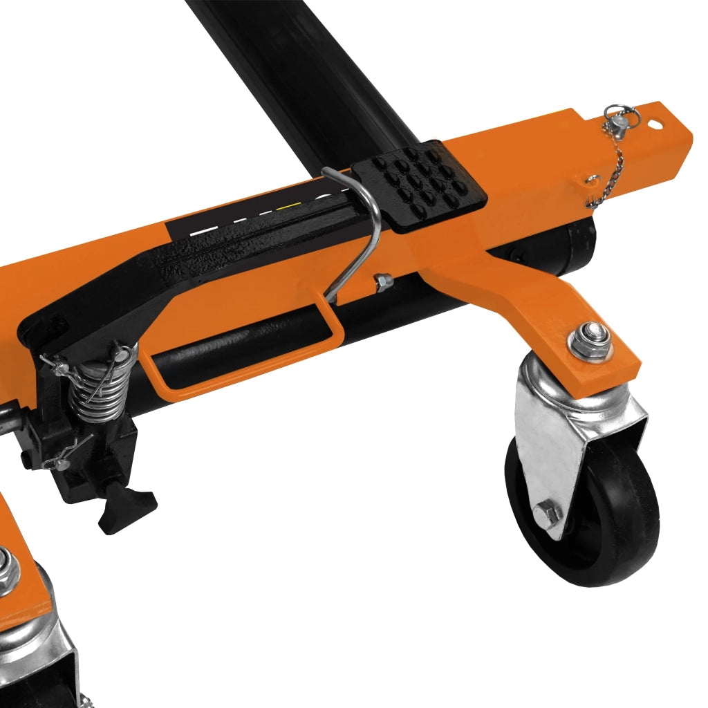 Pattini di Posizionamento Veicolo x 4 Sollevatore Idraulico Carrello Ruota 680kg Cad.