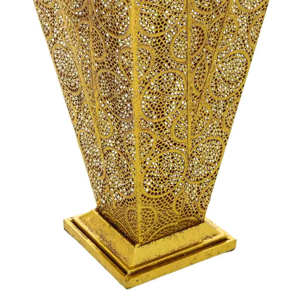 Portombrelli in metallo dorato 29x29x82,5h cm
