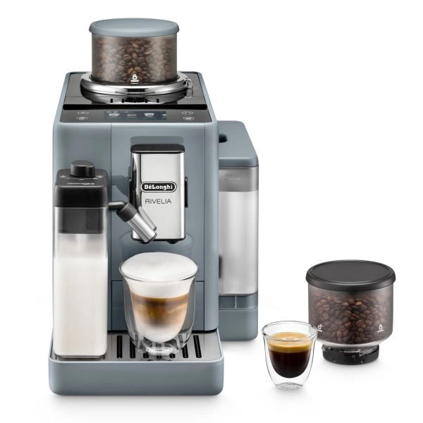 Delonghi macchina per caff? automatica exam440.55.g / rivelia grigio