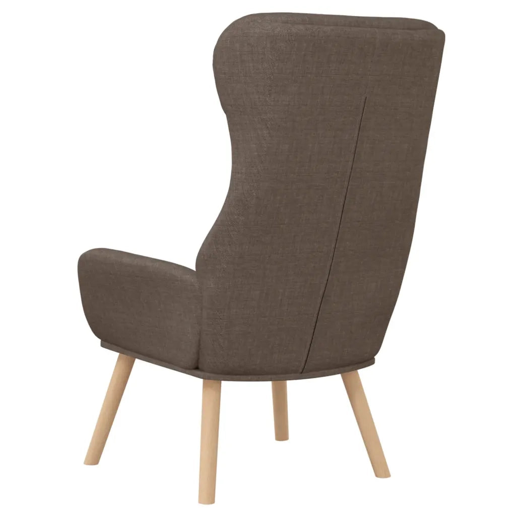 Poltrona Rilassante Tortora in Tessuto 341299