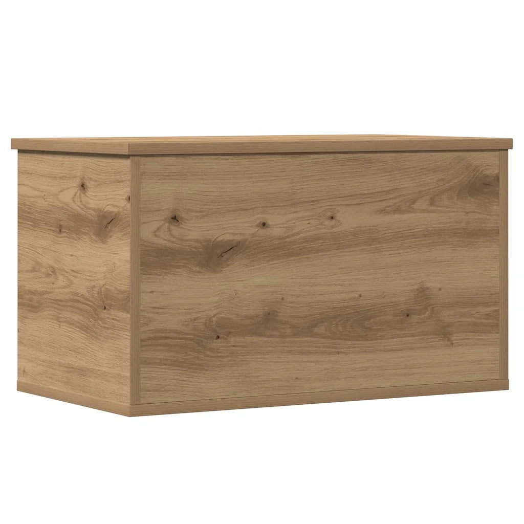Scatola di Stoccaggio Rovere artigianale 60 x 35 x 35 cm CFW1118924