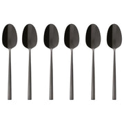 Sambonet 52762KA7 Rock Cucchiaino da caffe' espresso Acciaio Inox 18-10 PVD 2Black 6 pezzi colore Nero