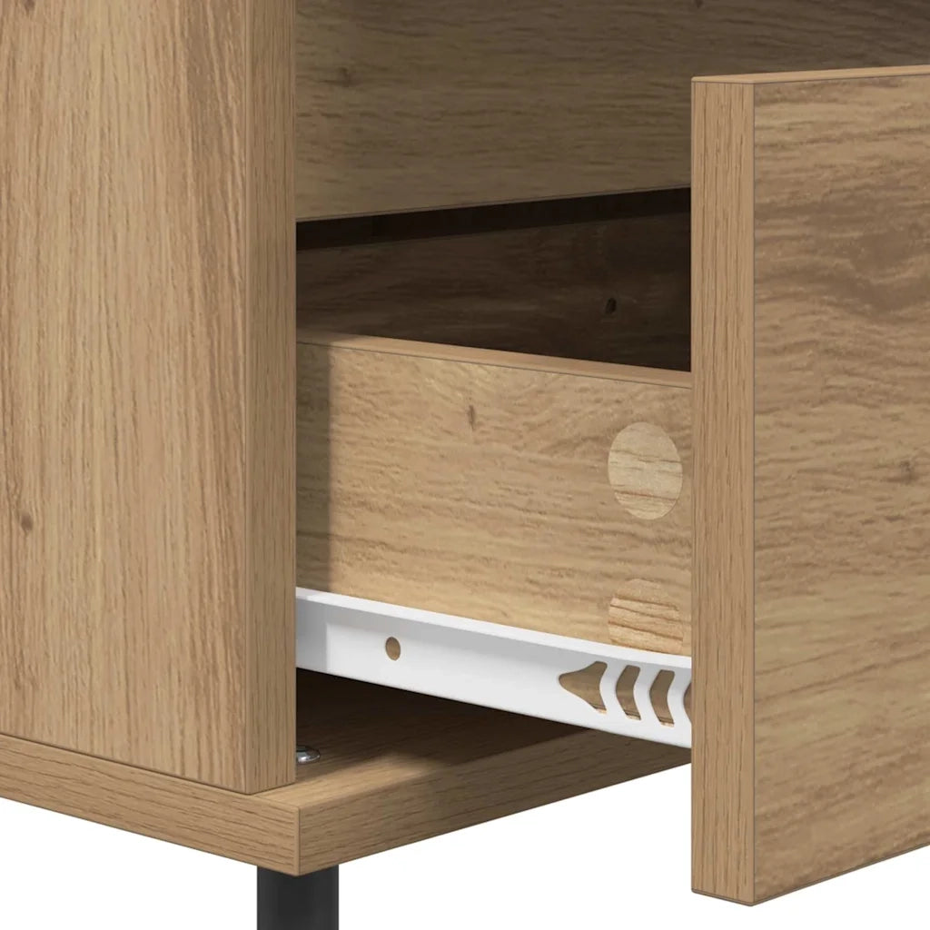 Credenza-Buffet-Armadio da cucina rovere artigianale 35 x 40 x 70 cm Legno multistrato 368383