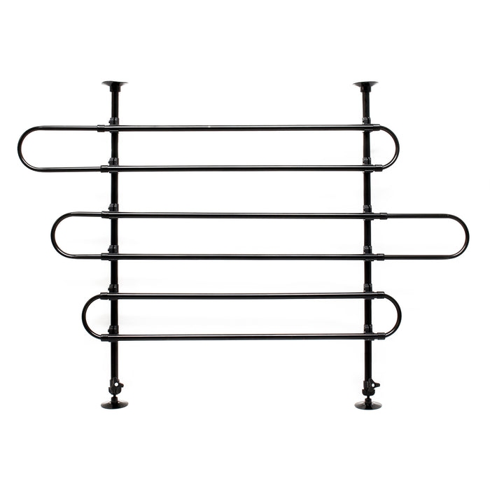 Griglia divisoria per auto regolabile in altezza e larghezza, modello C