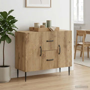 Credenza con cassetto Rovere Artigianale 89 x 34,5 x 60 cm 894894